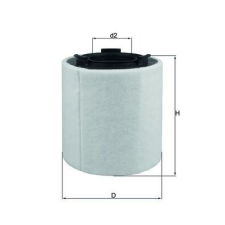 Mahle légszűrő MAHLE LX 2831 autóalkatrész