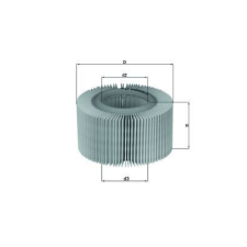 Mahle légszűrő MAHLE LX 578 autóalkatrész