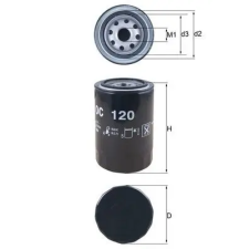 Mahle olajszűrő OC 120 autóalkatrész
