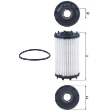 Mahle olajszűrő OX 1184D autóalkatrész