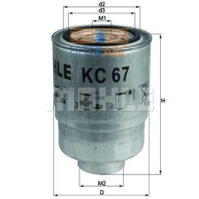 MAHLE ORIGINAL (KNECHT) MAHLE ORIGINAL KC67 üzemanyagszűrő üzemanyagszűrő