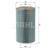MAHLE ORIGINAL (KNECHT) MAHLE ORIGINAL LX2059 levegőszűrő