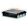 MAHLE ORIGINAL (KNECHT) MAHLE ORIGINAL LX2834 levegőszűrő