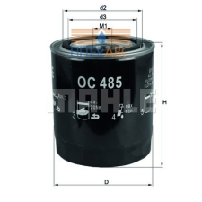 MAHLE ORIGINAL (KNECHT) MAHLE ORIGINAL OC485 olajszűrő olajszűrő