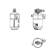Mahle szárító, klímaberendezés MAHLE AD 109 000S autóalkatrész