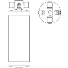 Mahle szárító, klímaberendezés MAHLE AD 55 000S autóalkatrész
