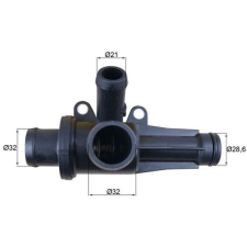 Mahle termosztát, hűtőfolyadék MAHLE TH 45 87 autóalkatrész