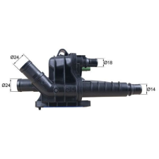 Mahle termosztát, hűtőfolyadék MAHLE TH 66 83 autóalkatrész