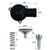 Mahle termosztát, hűtőfolyadék TI 220 87D