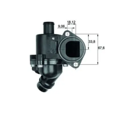 Mahle termosztát, hűtőfolyadék TM 3 100 autóalkatrész