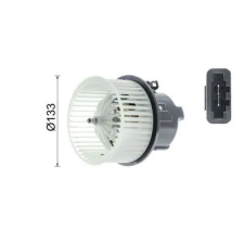 Mahle Utastér-ventilátor AB 120 000P autóalkatrész