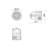 Mahle Utastér-ventilátor AB 337 000P