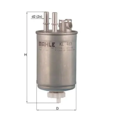 Mahle Üzemanyagszűrő KL 483 autóalkatrész