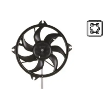Mahle ventilátor, motorhűtés CFF 329 000S autóalkatrész