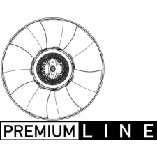 Mahle ventilátor, motorhűtés MAHLE CFF 492 000P autóalkatrész