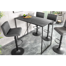 Maille Design bárasztal Maille 120 cm fekete márvány utánzat bútor