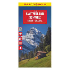 Mair Dumont Svájc térkép Svájc autós térkép Marco Polo 1:275 000 2023. térkép