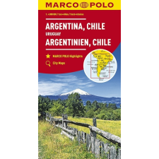 MAIRDUMONT Argentina térkép, Argentina, Chile térkép Marco Polo 2017 1:4 000 000 térkép