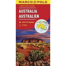 MAIRDUMONT Ausztrália térkép Marco Polo 2016 1:4 000 000 térkép