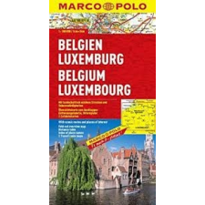 MAIRDUMONT Belgium térkép Marco Polo 1:300 000 Belgium, Luxembourg térkép térkép
