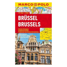 MAIRDUMONT Brüsszel térkép vízálló Marco Polo 2018 1:15 000 térkép