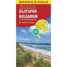 MAIRDUMONT Bulgária térkép Marco Polo 2016 1:800 000 térkép