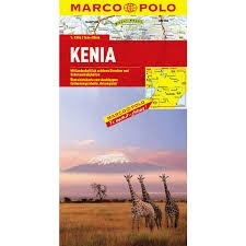 MAIRDUMONT Kenya térkép Marco Polo 1:1Mió. térkép