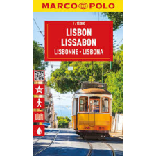 MAIRDUMONT Lisszabon térkép Marco Polo 1:12e 2024. térkép