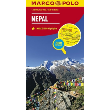 MAIRDUMONT Nepál térkép Marco Polo 2010 1:750 000 térkép