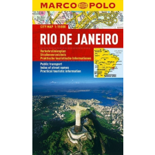 MAIRDUMONT Rio de Janeiro térkép vízálló Marco Polo 2012 1:15 000 térkép