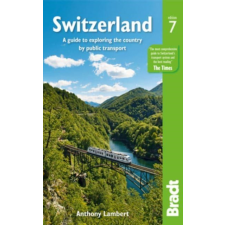 MAIRDUMONT Svájc útikönyv Switzerland útikönyv Bradt angol 2022 utazás