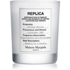 Maison margiela REPLICA Winter Stroll illatgyertya limitált kiadás 165 g gyertya