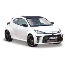 Maisto 2021 Toyota GR Yaris, fehér makett