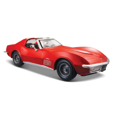  Maisto Chevrolet Corvette 1970 autó fém modell (1:24) makett