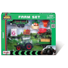 Maisto Fendt farmerkészlet autópálya és játékautó