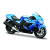 Maisto Kawasaki Ninja ZX-14R motorkerékpár fém modell (1:18) (10139300/77053)