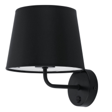 MAJA BLACK fali lámpa lámpaernyő fekete Classic E27 1884 TK világítás világítás