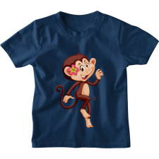  Majom Kislány - Gyerek Póló gyerek póló