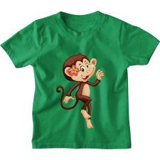  Majom Kislány - Gyerek Póló gyerek póló