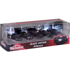 Majorette 5 db-os kisautó ajándékszett - Black Edition (2053174) autópálya és játékautó