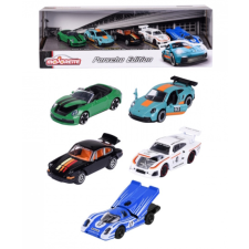 Majorette 5 db-os kisautó ajándékszett - Porsche Motorsport autópálya és játékautó
