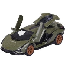 Majorette Deluxe Cars kisautó Lamborghini Sián FKP 37 keki autópálya és játékautó