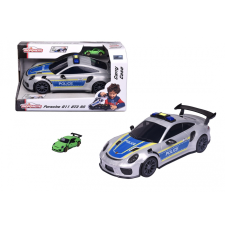 Majorette e Porsche 911 GT3 RS Rendőr autó + 1 jármű autópálya és játékautó