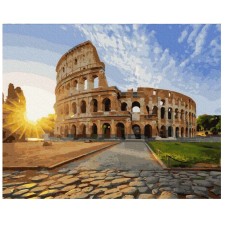 Makana Colosseum - Számfestő készlet, kerettel (40x50 cm) kreatív és készségfejlesztő