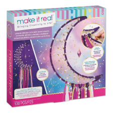 Make It Real : DIY Hold alakú álomfogó készítő szett fényekkel kreatív és készségfejlesztő