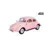 Makett autó, 1:32, VW Classical Beetle 1967, rózsaszín