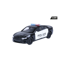  Makett autó, 1:34 2016. Dodge töltő R / T, rendőrség fekete. autópálya és játékautó