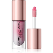 Makeup Revolution Ceramide Swirl hidratáló ajakfény árnyalat Pure Gloss Clear 4,5 ml rúzs, szájfény