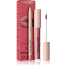 Makeup Revolution Lip Contour Kit ajakápoló készlet árnyalat Queen kozmetikai ajándékcsomag