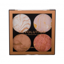 Makeup Revolution London Cheek Kit highlighter 8,8 g nőknek Take A Breather arcpirosító, bronzosító